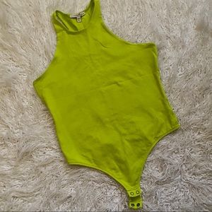 Express Lime Green Bodysuit